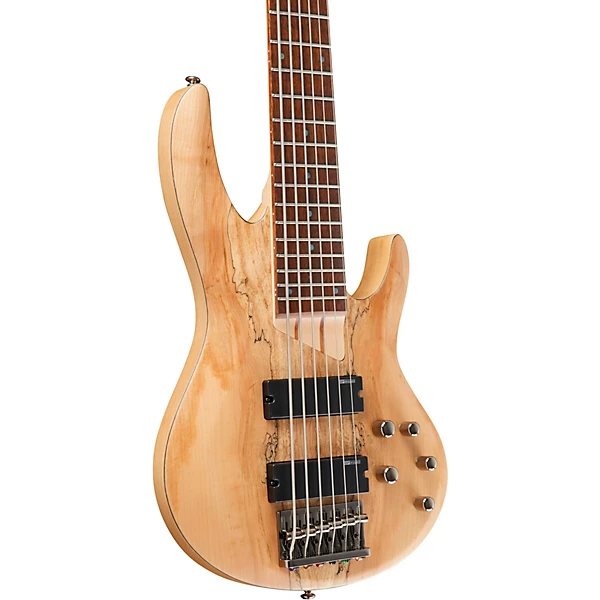 LTD B 206SM 6 String Bass Spalted Maple