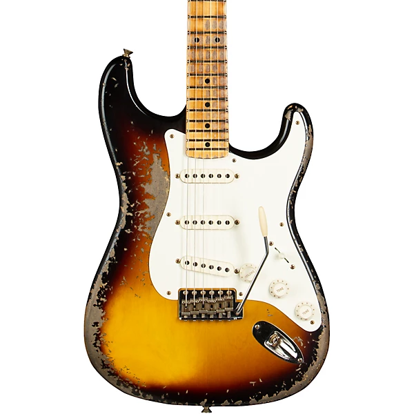 Fender Custom Shop 1957 Stratocaster Super Heavy Relic Limited Edition Electric Guitar 2 Color Sunburst