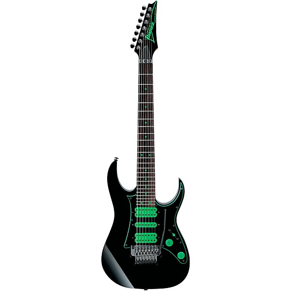 Ibanez Premium Steve Vai Universe 7 String Electric Guitar Black