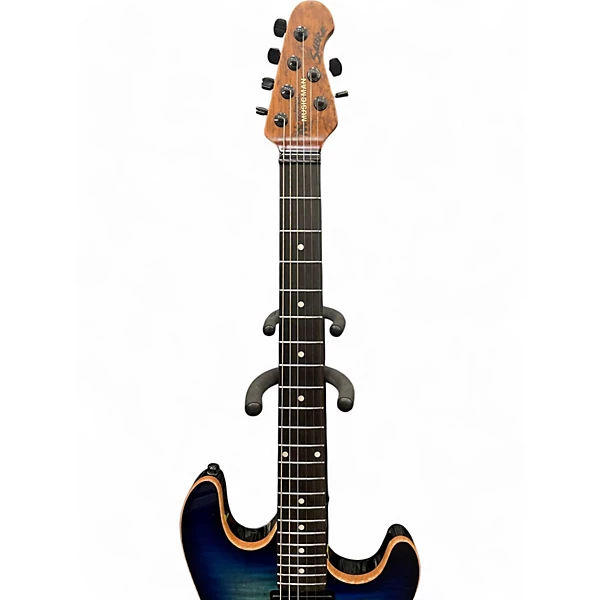 Used Ernie Ball Music Man Sabre Limited Edition Blue Dream Solid Body Electric Guitar