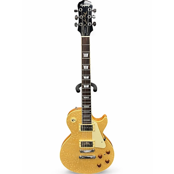 Used Epiphone Les Paul Classic Natural Solid Body Electric Guitar