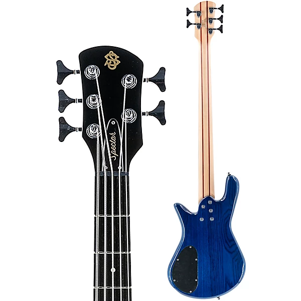 Legend 5 Standard 5 String Electric Bass Guitar Blue Stain