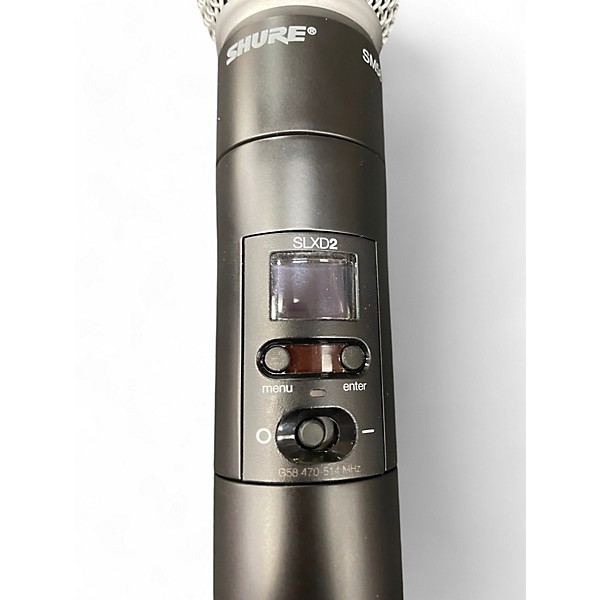 Shure Used Shure 2LXD2 with SM58 Head Handheld Wireless System