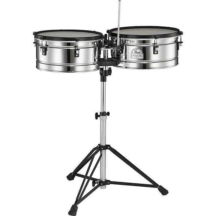 Pearl Primero Pro Steel Timbale Set