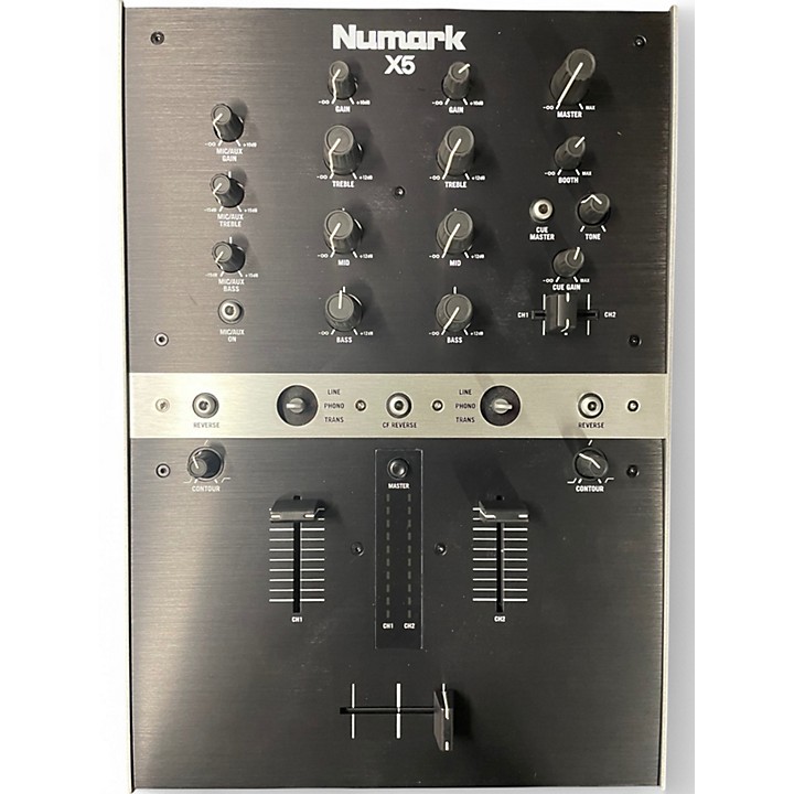 Numark Used Numark X5 2 CHANNEL 24BIT DIGITIAL DJ MIXER DJ Mixer.gc