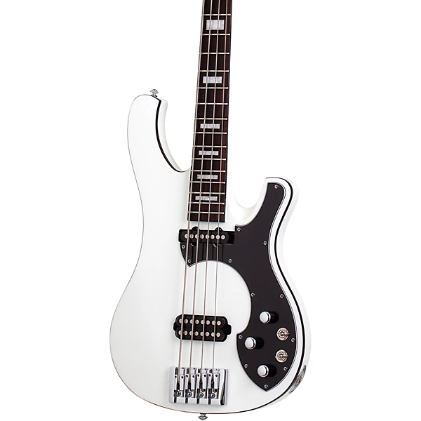 Schecter Guitar Research Stargazer 4 Electric Bass Guitar Gloss White