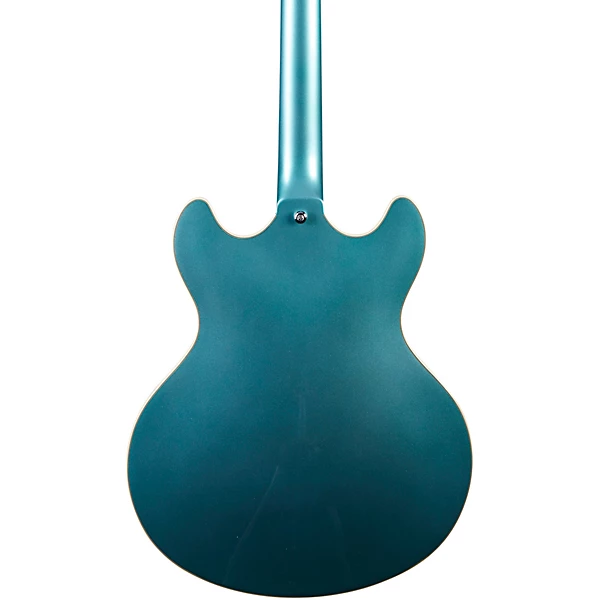 D'Angelico Premier DC Semi Hollow Electric Guitar With Stairstep Tailpiece Ocean Turquoise