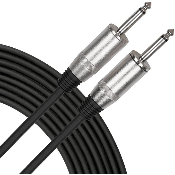 1 4 Speaker Cable 25 ft Black