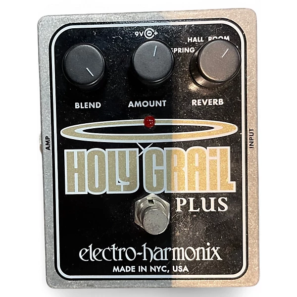 Used Electro Harmonix Holy Grail Plus Reverb Effect Pedal