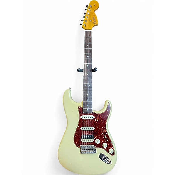 Used 2023 Fender Stratocaster Custom Shop Limited Edition '67 HSS Journeyman Relic Vintage White Solid Body Electric Guitar