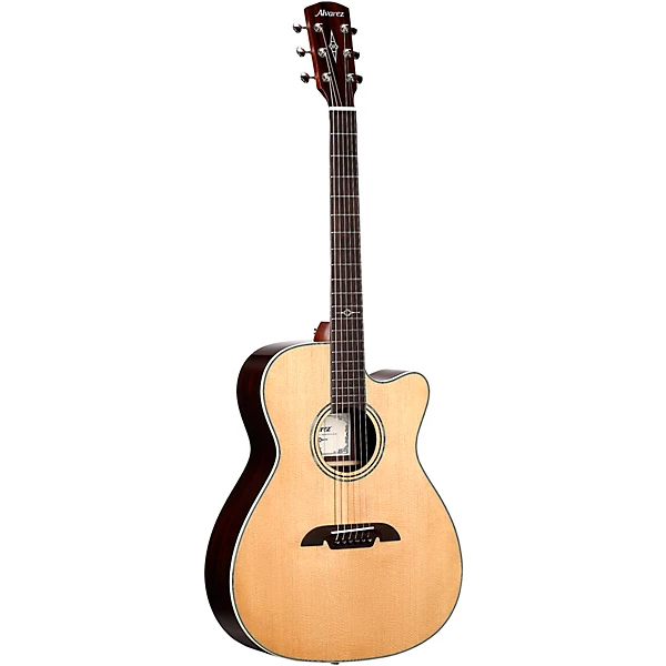 Alvarez MF70CE Folk OM Acoustic Electric Guitar Natural