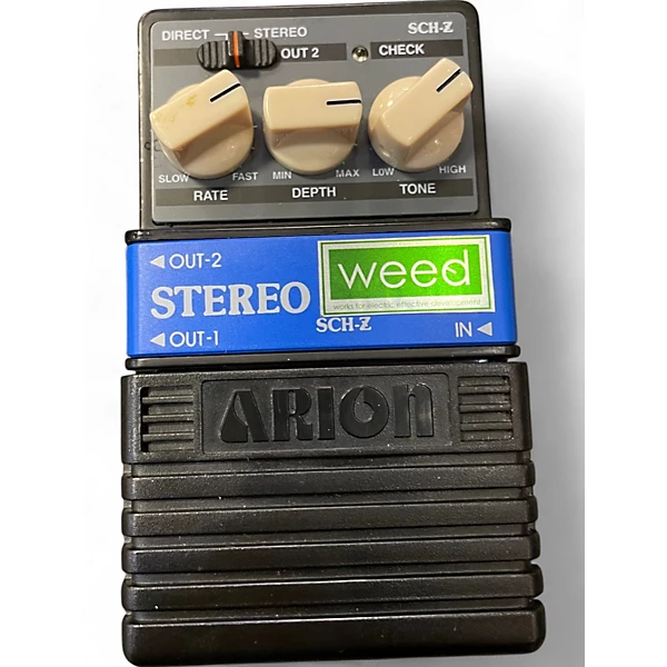 Arion Used Arion SCHZ Stereo Chorus Weed Japan Mod Effect Pedal.gc