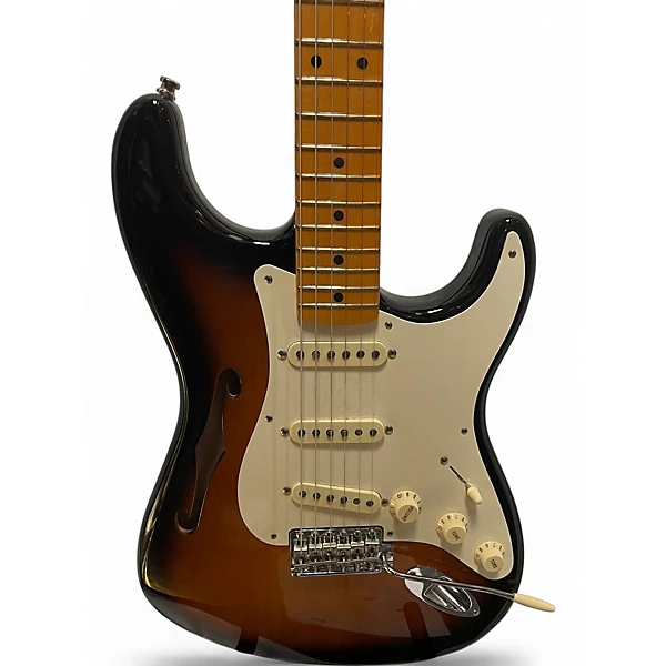 Fender Eric Johnson Thinline Stratocaster Hollow Body Electric Guitar