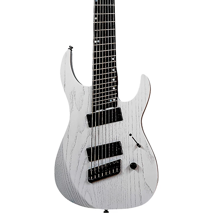 Legator N8FP 8 String Electric Guitar Snow Fall