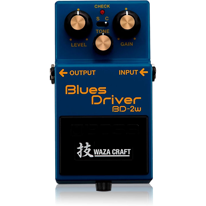 BD 2W Blues Driver Waza Craft Guitar Effects Pedal