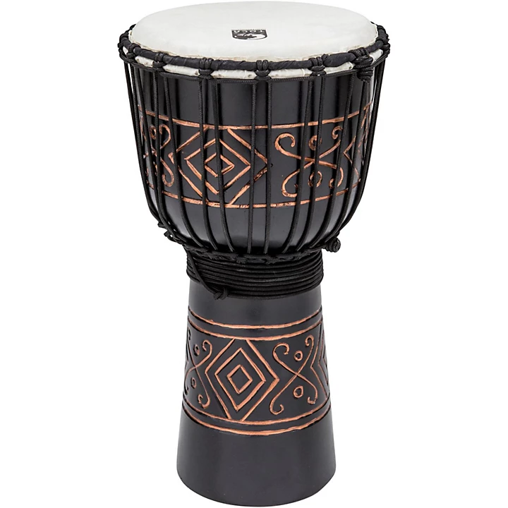 Toca Street Series Black Onyx Djembe Medium