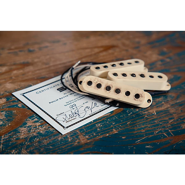 Seymour Duncan Philip Sayce Mother Strat Limited Edition Pickup Set White