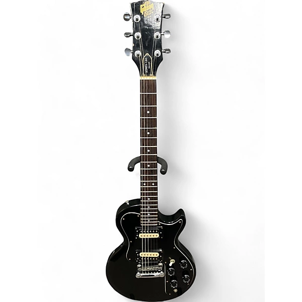 Vintage 1981 Gibson SONEX 180 DLX Black Solid Body Electric Guitar