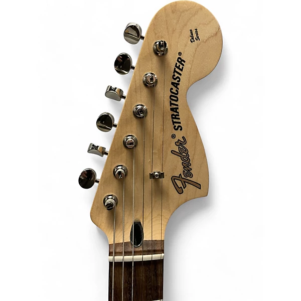 Used Fender Tom Delonge Signature Stratocaster Daphne Blue Solid Body Electric Guitar