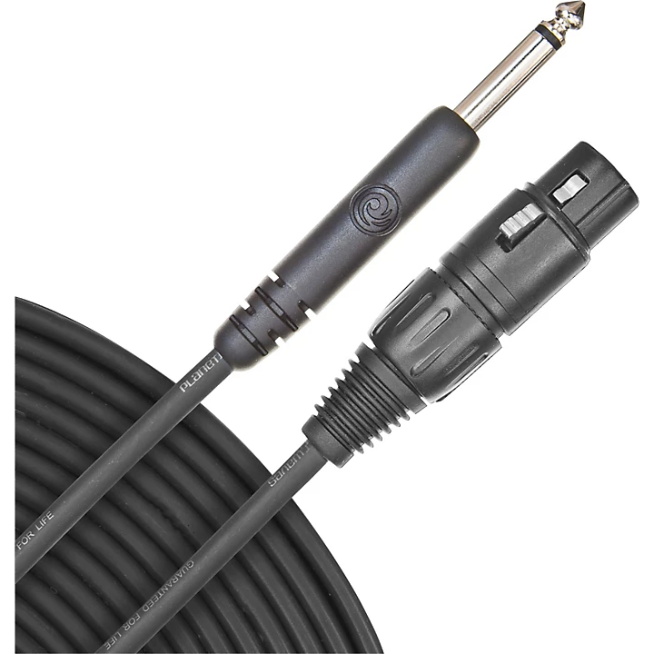 Classic Series XLR Female to 1 4 Mic Cable 25 ft
