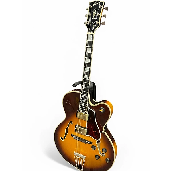 Vintage 1974 Gibson Byrdland Sunburst Hollow Body Electric Guitar