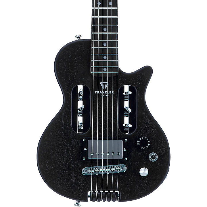 EG 1 Mod X Electric Hybrid Travel Electric Guitar Black Satin