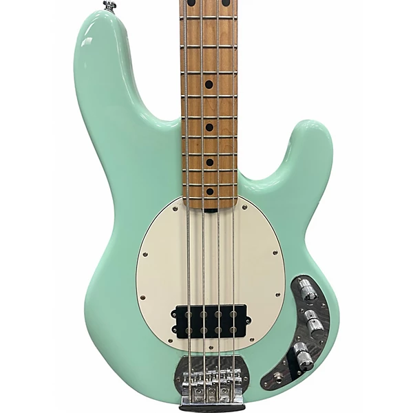 Sterling by Music Man Used Sterling by Music Man Sub 4 Seafoam Green Electric Bass Guitar