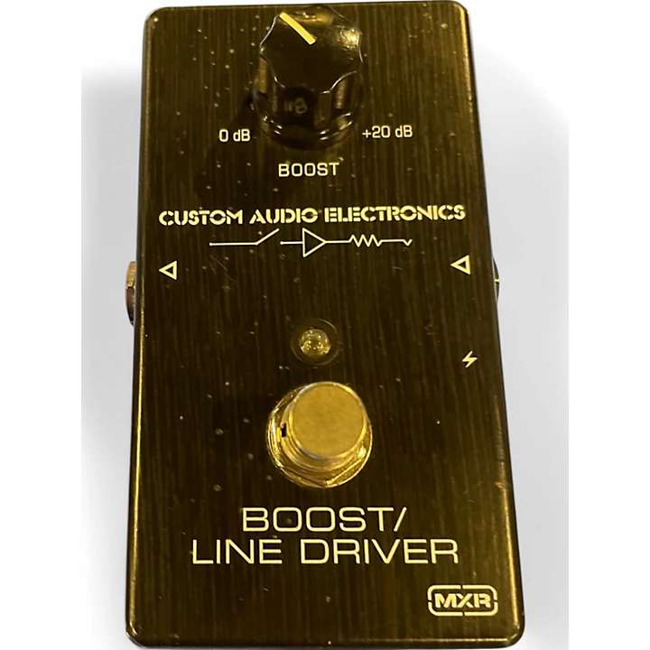 Custom Audio Electronics Used Custom Audio Electronics MC401 Boost Line Driver Effect Pedal.gc