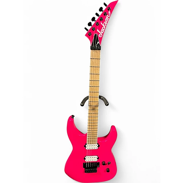 Used Jackson SL2M Pink Solid Body Electric Guitar