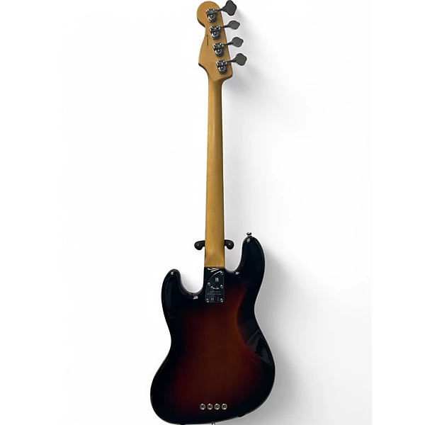 Used Fender American Professional II Jazz Bass 3 Color Sunburst Electric Bass Guitar