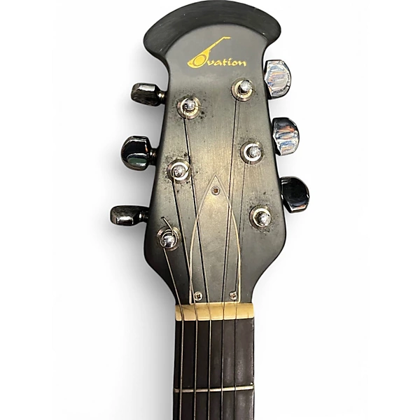 Vintage 1980s Ovation Viper Gray Burst Solid Body Electric Guitar