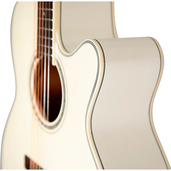 GN37CE NEX Acoustic Electric Guitar Pearl White
