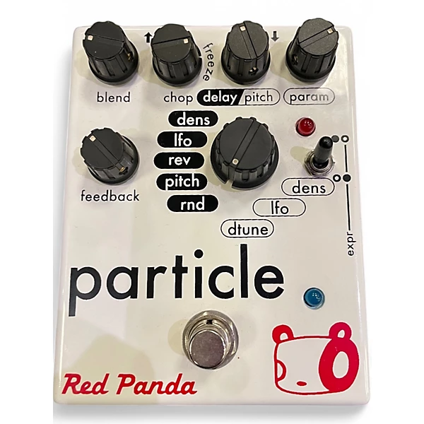 Used Red Panda Particle Effect Pedal
