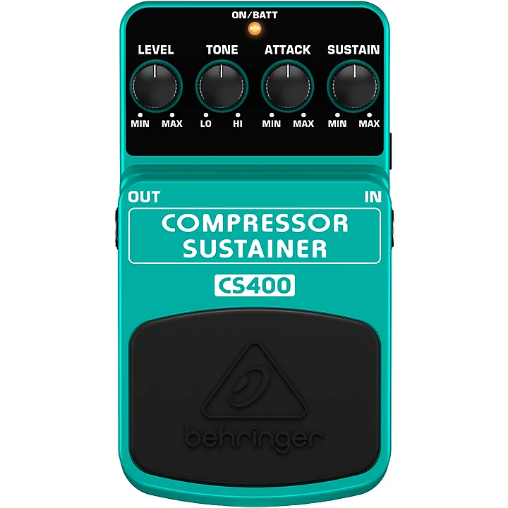 Behringer CS400 Compressor/Sustainer Guitar Effects Pedal