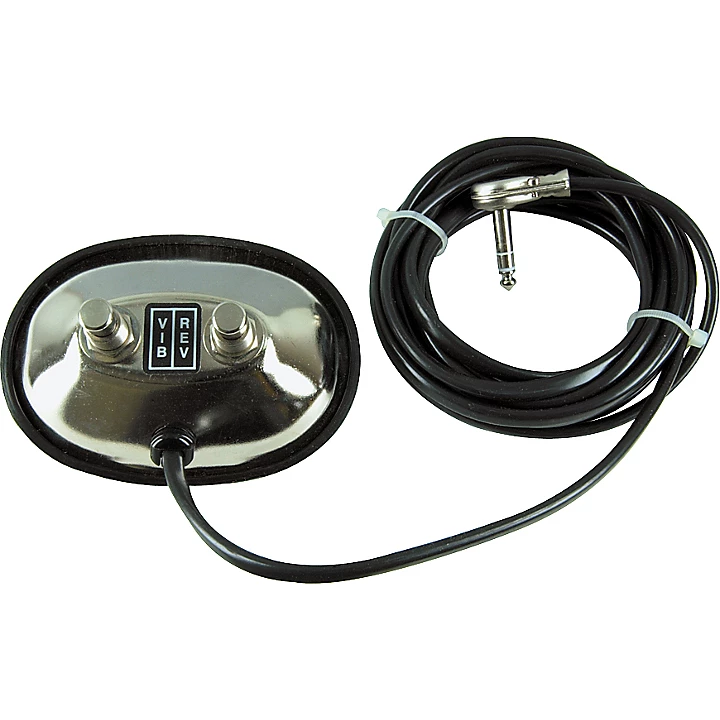 Two Button Vibrato Reverb Footswitch