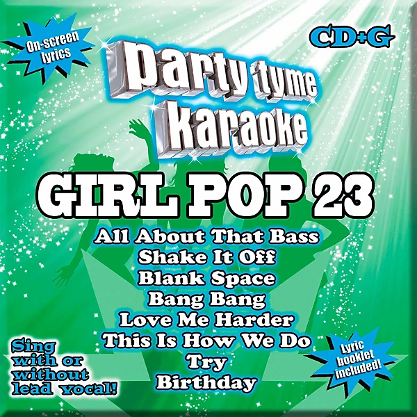 Party Tyme Karaoke Girl Pop 23
