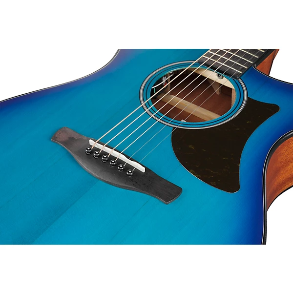 AAM50CE Advanced Auditorium Acoustic Electric Guitar Sapphire Blue Burst