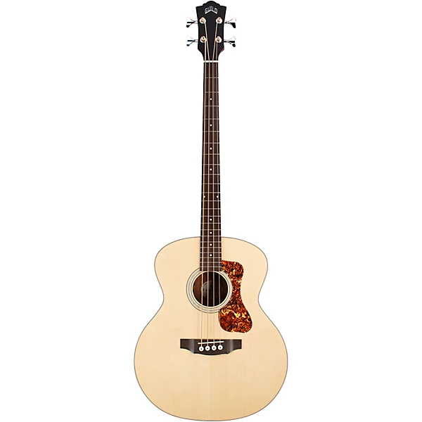 Guild Jumbo B 240E Acoustic Electric Bass Guitar Natural
