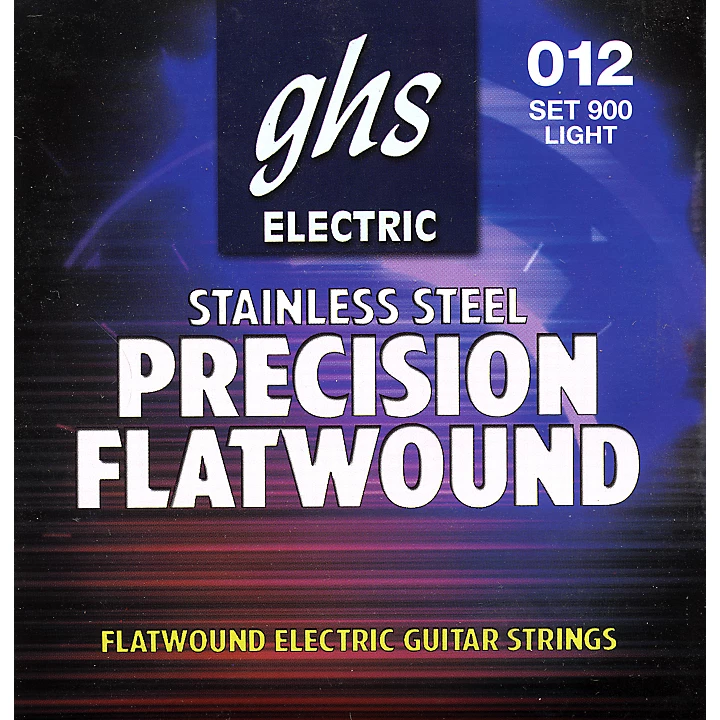 Precision Flatwound Electric Guitar Strings Light
