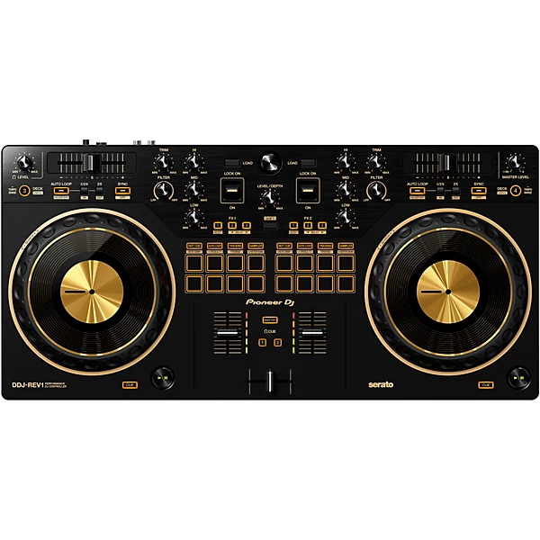 DDJ REV1 Serato Performance DJ Controller in Gold