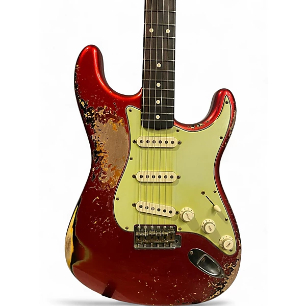 Fender Custom Shop 61 Reissue Stratocaster Heavy Relic Solid Body Electric Guitar.gc