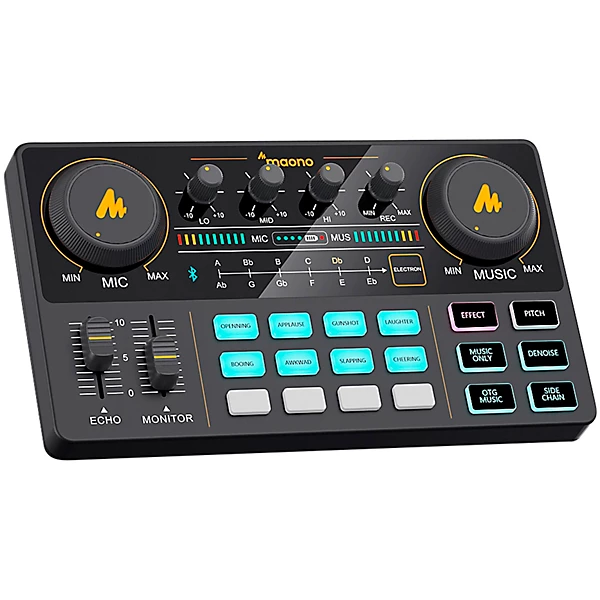 maono MAONOCASTER Lite Portable All In One Podcast Production Studio Level 1 L88136004000000.gc