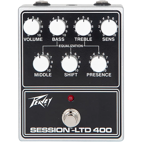 Peavey Peavey Session LTD 400 Preamp Pedal Black and White