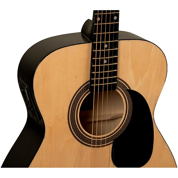 Rogue RA 090 Concert Acoustic Electric Guitar Natural