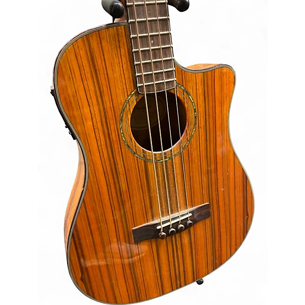 Used Fender VB Natural Acoustic Bass Guitar