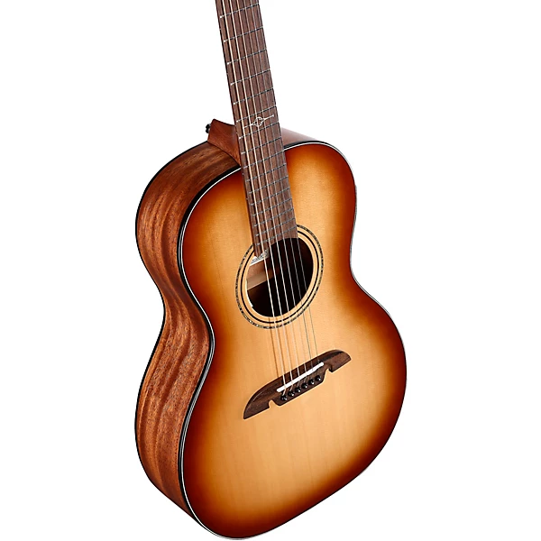 Clearance Alvarez AMP610E2 Parlor Acoustic Electric Guitar Shadowburst