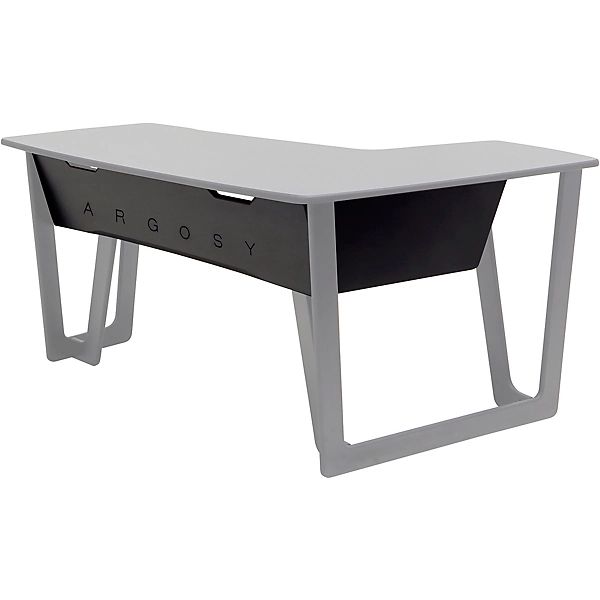 Modesty Panel for AIRE Artist Workstation Desktop Angled to Left no racks Left