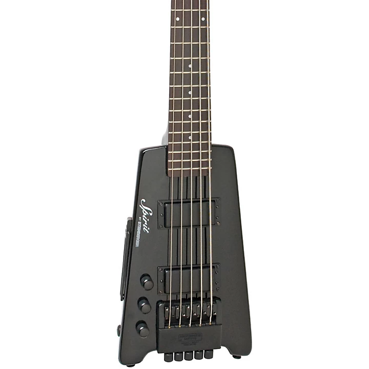 Spirit XT 25 Left Handed 5 String Standard Bass Black