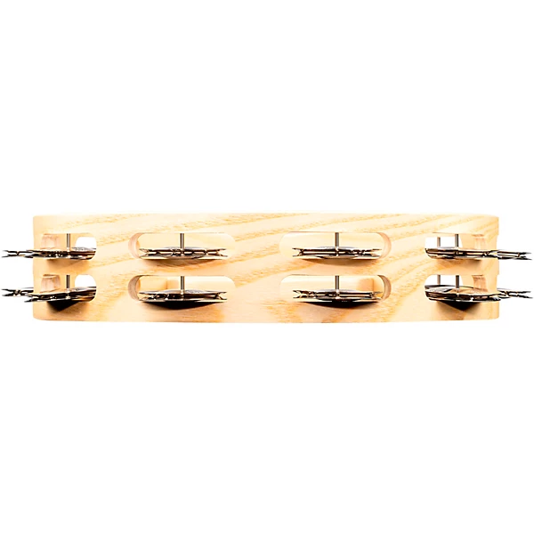 MEINL Artisan Edition Tambourine withSteel Jingles 2 Row 10 in.