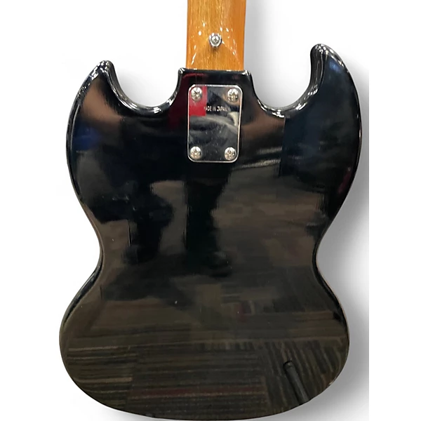 Used 1970s Lyle SG Black Solid Body Electric Guitar